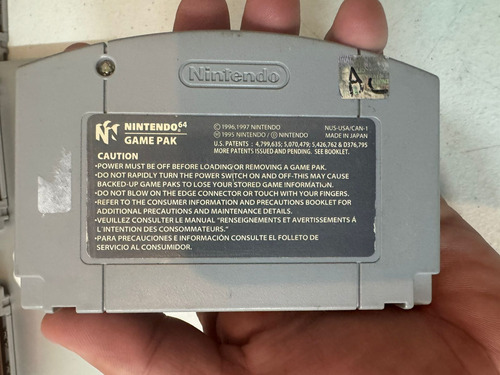 F-zero X Nintendo 64 Original (Usado)