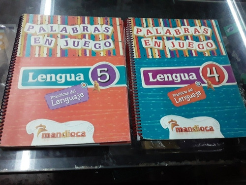 Lengua 4 Palabras En Juego Mandioca 