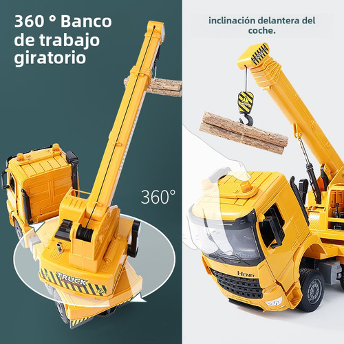 Camión Grúa Extra Grande Con Brazo De Grúa Ajustable De