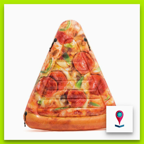 Intex 23816/2 Colchoneta Inflable Porcion De Pizza P/pileta
