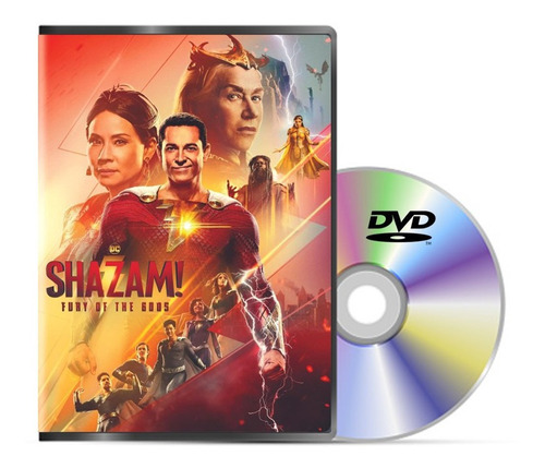 Dvd Shazam La Furia De Los Dioses (2023)