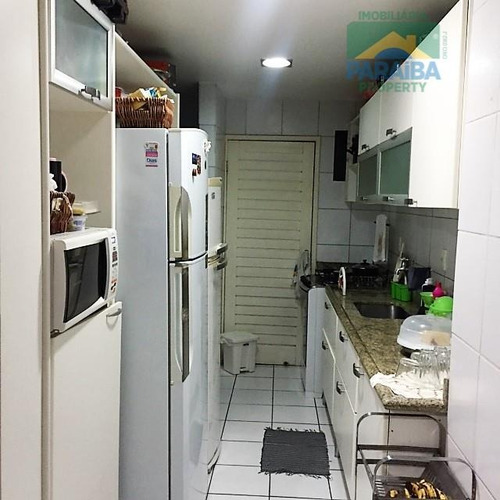 Imagem 5 de 7 de Apartamento Residencial À Venda, Tambaú, João Pessoa - Ap0405. - Ap0405