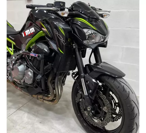 Testando o Stunt Cage na Kawazaki Z900 