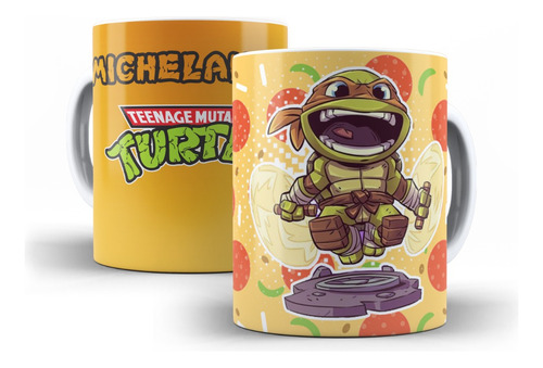 Taza Personalizada De Tortugas Ninja