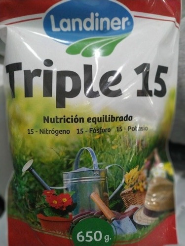  Triple 15 Fertilizante 650 Gr