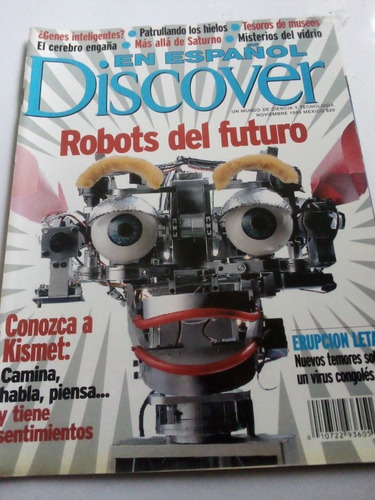 Revista Discover Noviembre 1999 Robots Del Futuro