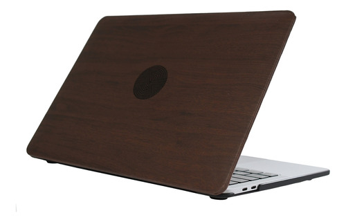 Carcasa Case Funda Protector Para Macbook Tono Madera 