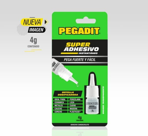 Pegante Instantáneo Pegadit 5gr X20 Unidades