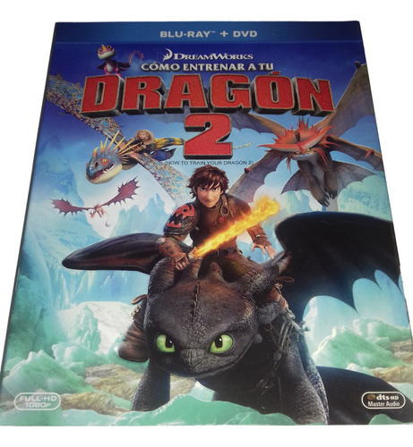 Como Entrenar A Tu Dragon 2 Blu-ray + Dvd Con Slipcover