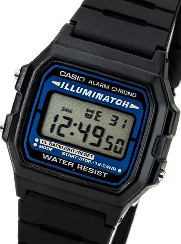 Casio f-91w iluminador reloj correa, reloj Casio, pulsera