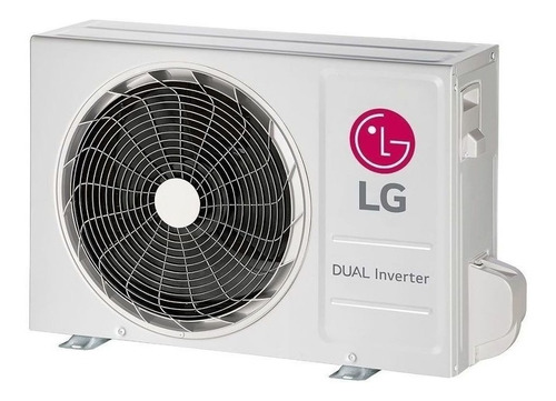 Ar condicionado LG Dual Inverter Voice split frio 9000 BTU branco 220V S4-Q09WA51