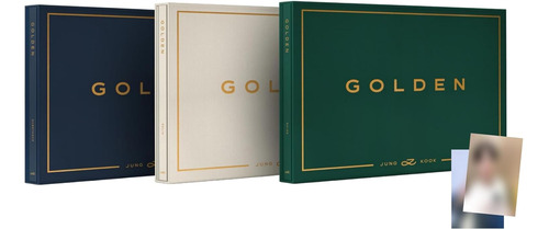 Álbum Golden Jungkook Solo Bts Set Completo Kpop Original 