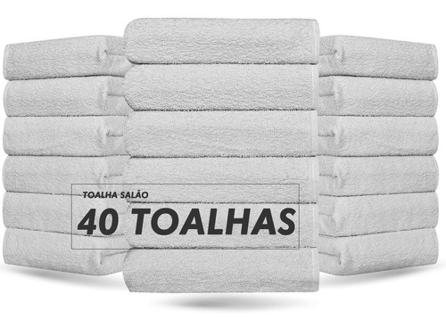40 Toalhas Para Salão - 100% Algodão - Atacado