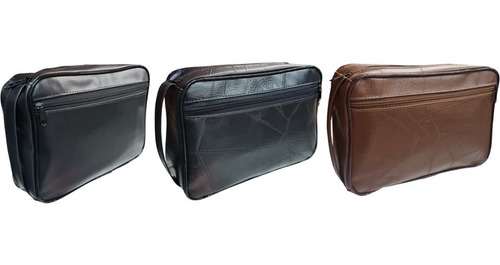 Imagem 1 de 1 de Kit 3 Bolsa P/ Bíblia E Hinário Tradicional 1 G + 2 M