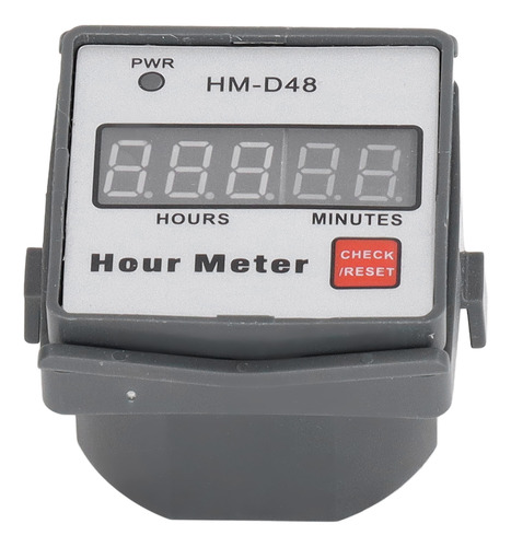 Horómetro Con Pantalla Digital 0999.99h, Temporizador, Horóm