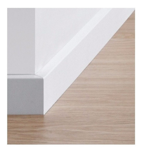 Zocalos Mdf Prepintado En 7 Cm De Alto X 12mm X Mt 