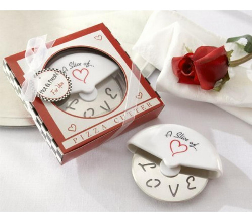 Kate Aspen 13015na Cortador De Pizza Slice Of Love