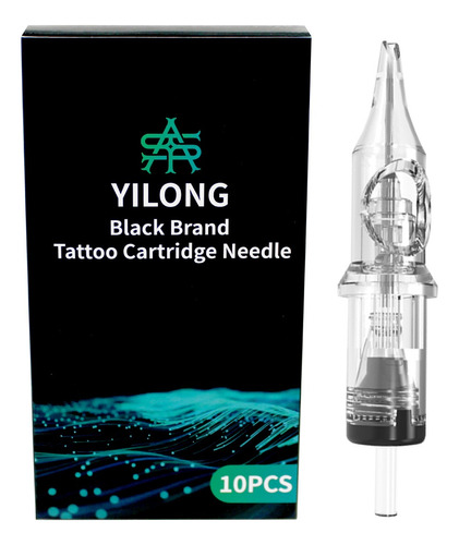 Cartucho De Tatuaje Profesional Rs Round Shader 10pzs Yilong Calibre De Las Agujas 1211