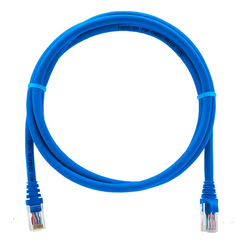 Cabo De Rede Cat6 5 Metros Ethernet Lan Giga 10/1000