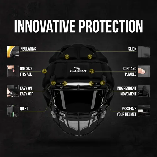 Funda Para Casco Guardian Cap Soft-shell Para Fútbol, Color