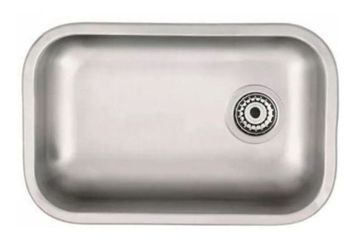 Imagen 4 de 10 de Pileta Bacha Acero Inoxidable Johnson Zz52 B Cocina Mesada Simple Calidad 430 Sopapa Pulido Standard Moderna Amplia