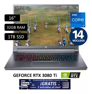 Laptop Acer Predator Triton I7 12ma 32gb 1tb Rtx 3080ti