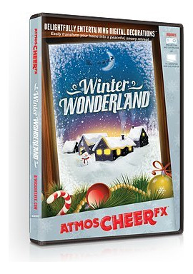 Atmosfx Winter Wonderland Digital Decorations Dvd For Trpir