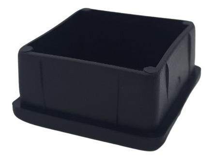 Imagen 2 de 6 de Regaton Plastico Interior Cuadrado 40x40 Capuchon X 10 Unid