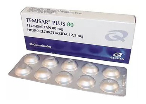Temisar® Plus 80mg X 30 Comprimidos