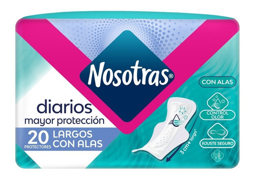 Protector Nosotras Diarios Largos A - Unidad