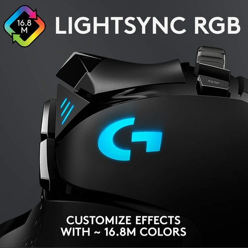 Ratón Para Juegos Logitech G502 Hero De Alto Rendimiento