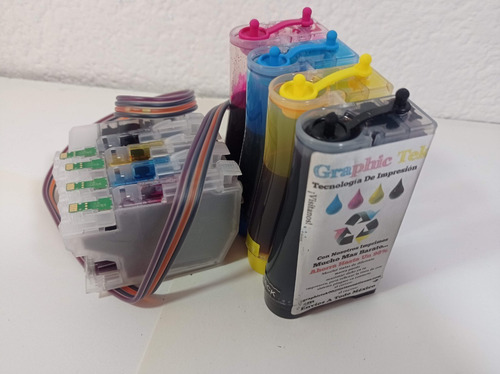 Tinta Continua Compatible Lc75 Mfc-j825dw Mfc-j425w Mfc-j430