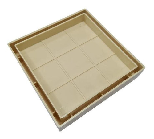 Ralo 10x10 Oculto Seca Piso/ Porcelanato Inteligente Bege