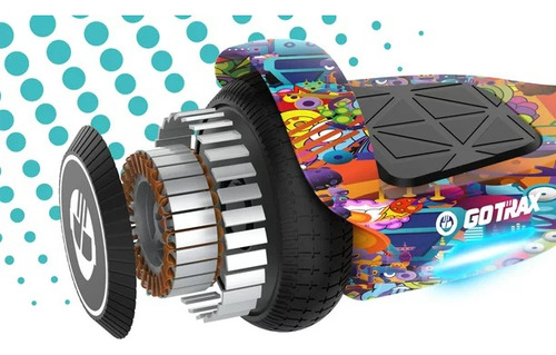 Hoverboard Gotrax Gt-eg-gal Edge Con Velocidad Máxima De 6,2
