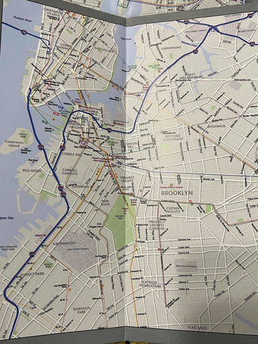 Mapa Turístico New York