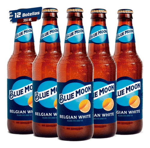 Cerveza Blue Moon 355 Ml - 12 Pack