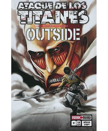 Panini Manga Ataque De Los Titanes Outside- N.2