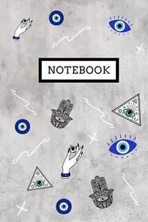 Livro Em Português: Evil Eye Notebook Em Inglês/journal Lin