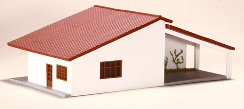 Casas Ho (1-87) Para Maquete, Lote Com 3 Unidades Diferentes