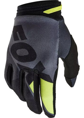 Guantes Moto 180 Xpozr Negro/amarillo Fox