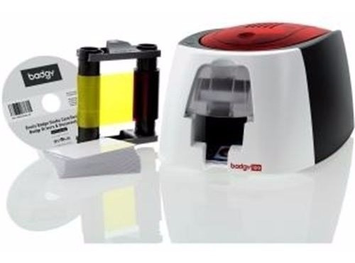 Imagen 2 de 9 de Impresora Evolis Badgy 100 260 X 300dpi Usb 2.0 Negro/bla /v
