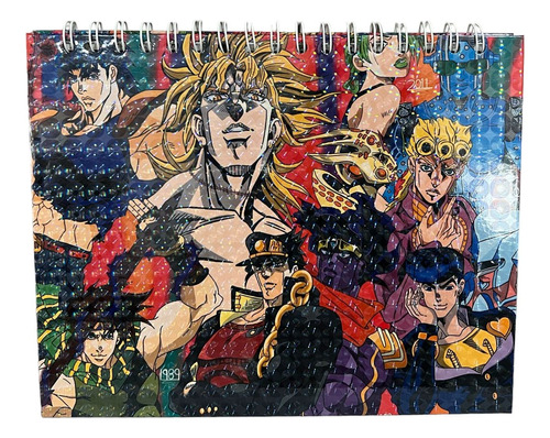 Cuadernos Argollados Con Diseño Jojos 