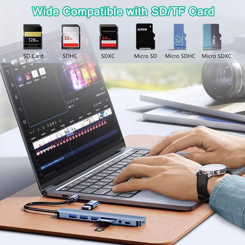 Hui Estación De Acoplamiento Usb Tipo C Base Solución De