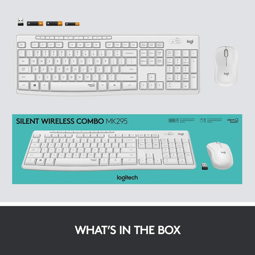 Imagen 9 de 9 de Mk295 Combo Teclado Ratón Inalámbrico Con Tecnología...