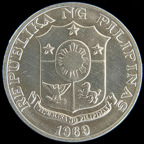 Filipinas, Sentimo, 1969. Sin Circular