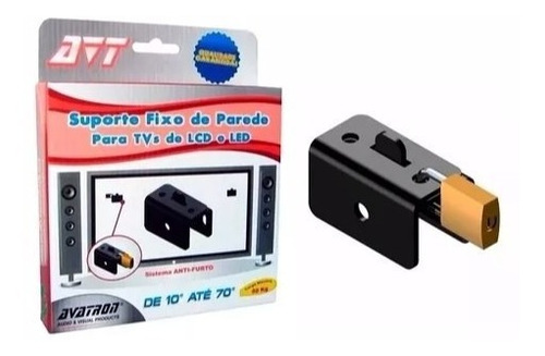 Suporte Anti-furto De Parede Fixo Para Tv - Avatron