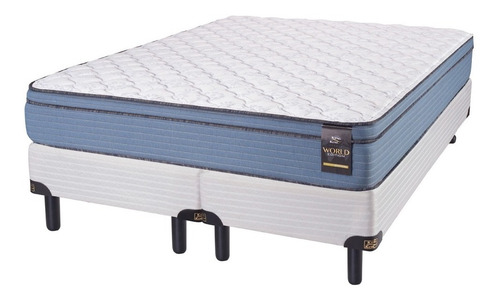 Imagen 2 de 3 de Sommier + Colchon King Koil Aspen 180x200 Verde
