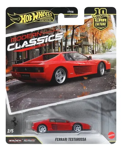 Kit 5 Carrinho Hot Wheels Car Culture Modern Classics 2026