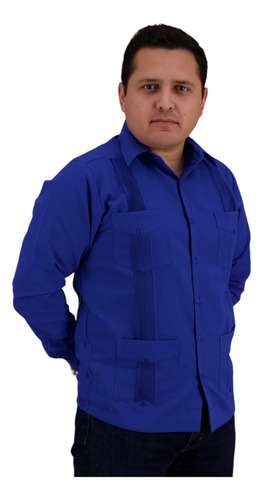 Guayabera Cubana Caballero, Ml. Mayakim. Somos Fabricantes