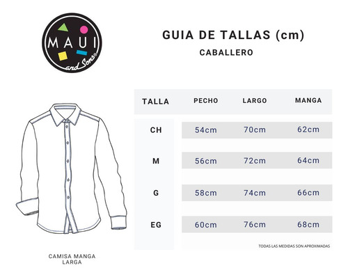 Camisa De Lino/algodon Para Hombre Lavable En Casa Maui&sons